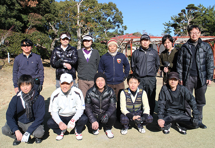 ゴルフ同好会：集合写真